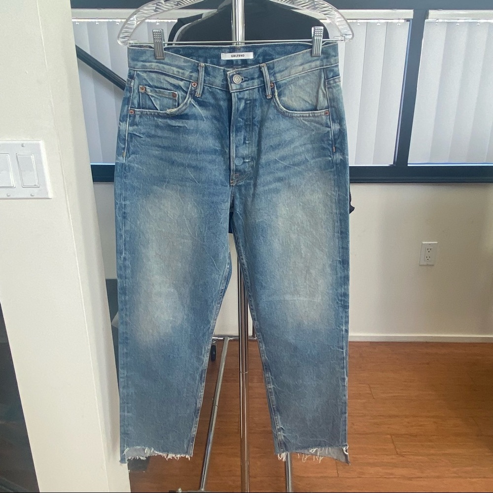 GRLFRND Helena High Rise Straight Crop size 27